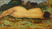 Nicolae Tonitza Nud intins France oil painting artist